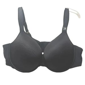 Torrid Bra Sexy Full Coverage Comfort Straps Lightly Lined Black PlusSz 48D Nwt